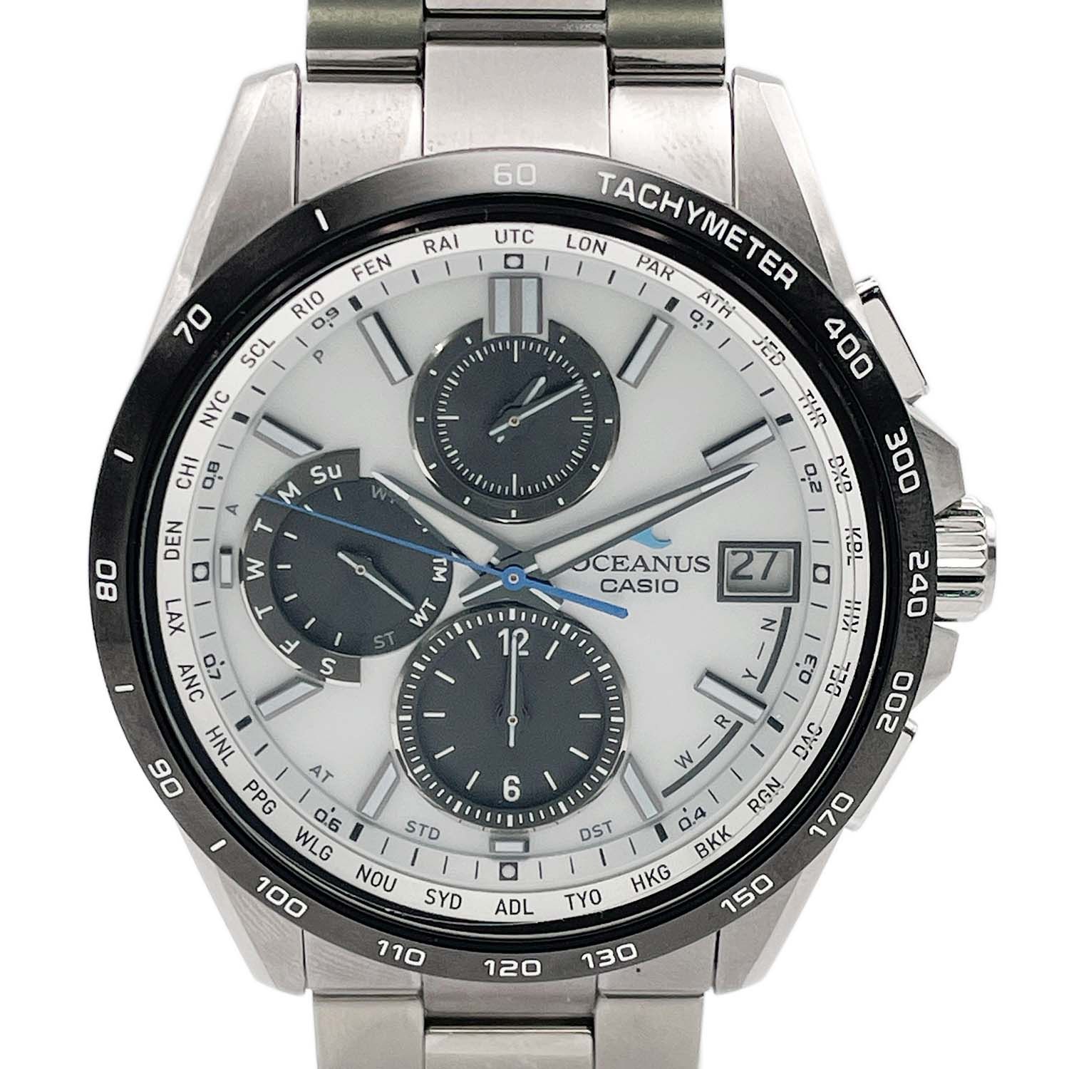 カシオ　TI　オシアナス　ソーラー 【中古】 46,800円