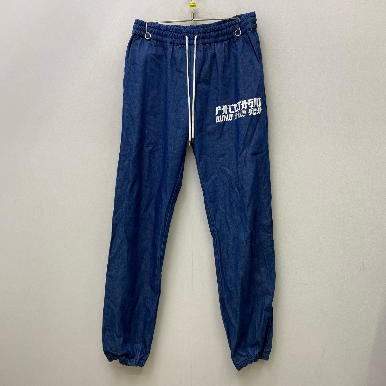 【加古川店】 中古 FACETASM | ファセッタズム デニムパンツ Rib Denim Pants WDS-PT-U01 H ×WIND AND SEA インディゴ サイズ:5 【107】