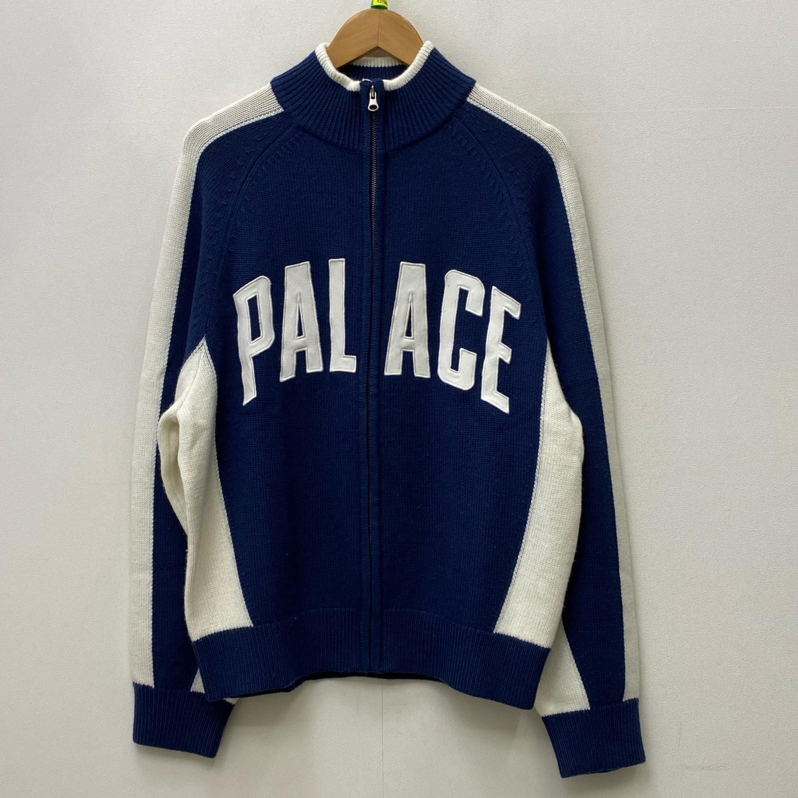 【加古川店】 中古 PALACE SKATEBOARDS | パレススケートボード ニット arch funnel knit ネイビー サイズ：M 【103】