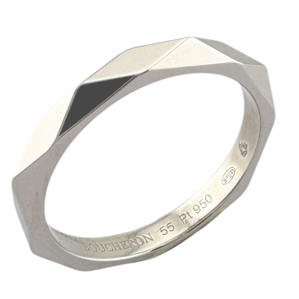 ブシュロン ファセット リング 指輪 14.5号 Pt950プラチナ レディース Boucheron 中古 ブシュロン