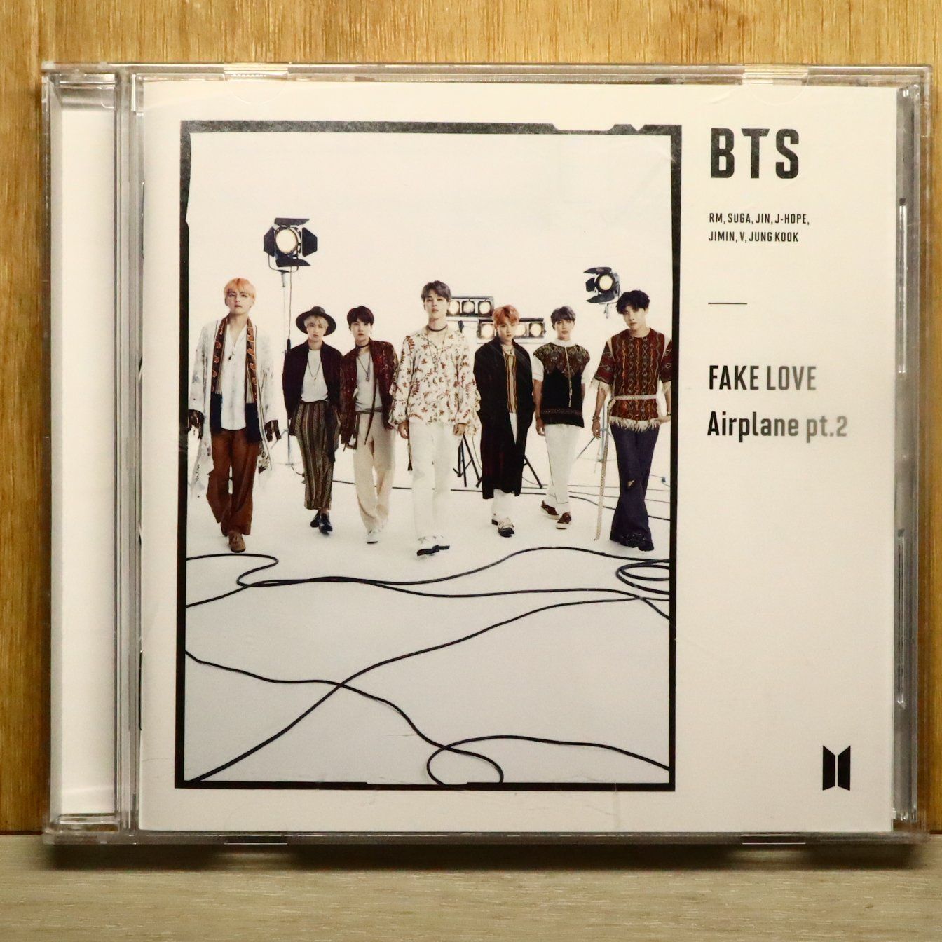国内盤CD☆防弾少年団/BTS□ FAKE LOVE/Airplane pt.2(初回限定盤C