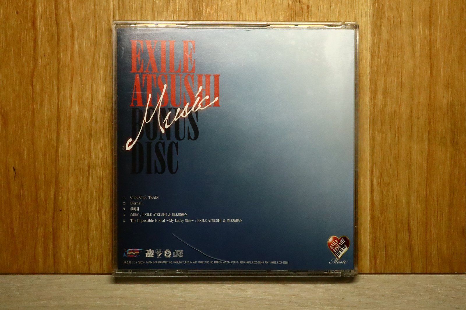 中古CD☆エグザイル・アツシ/EXILE ATSUSHI□ Music BONUS DISC