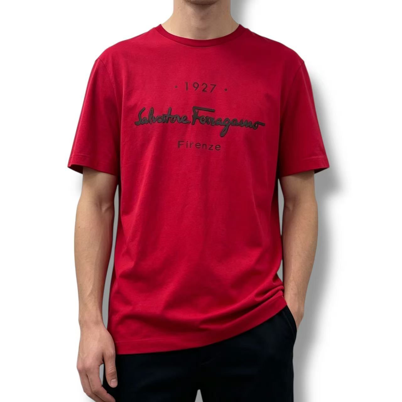 Salvatore Ferragamo サルヴァトーレ・フェラガモ ロゴ Tシャツ 半袖 