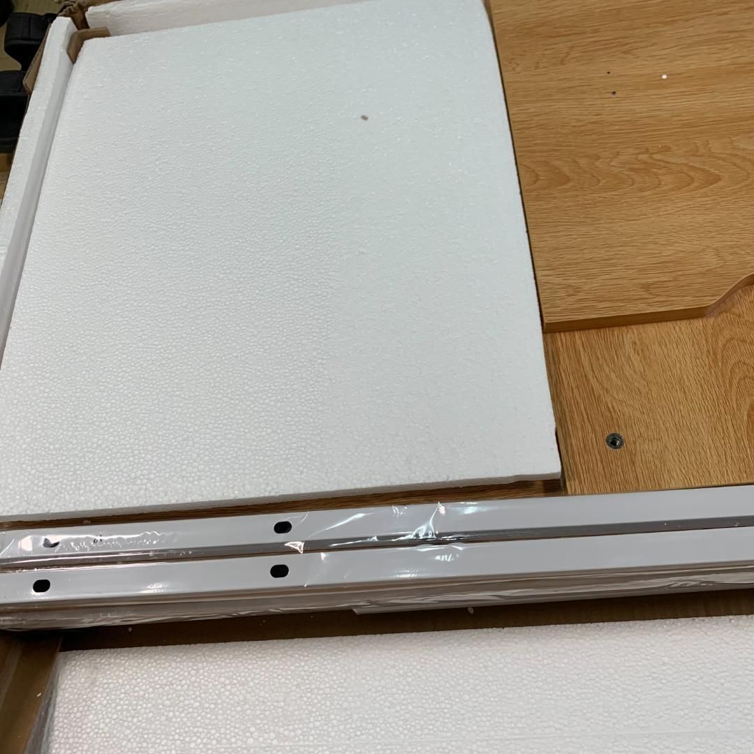 訳あり新品 パソコンデスク 天板角度調節 ハイタイプ 収納付1839-180