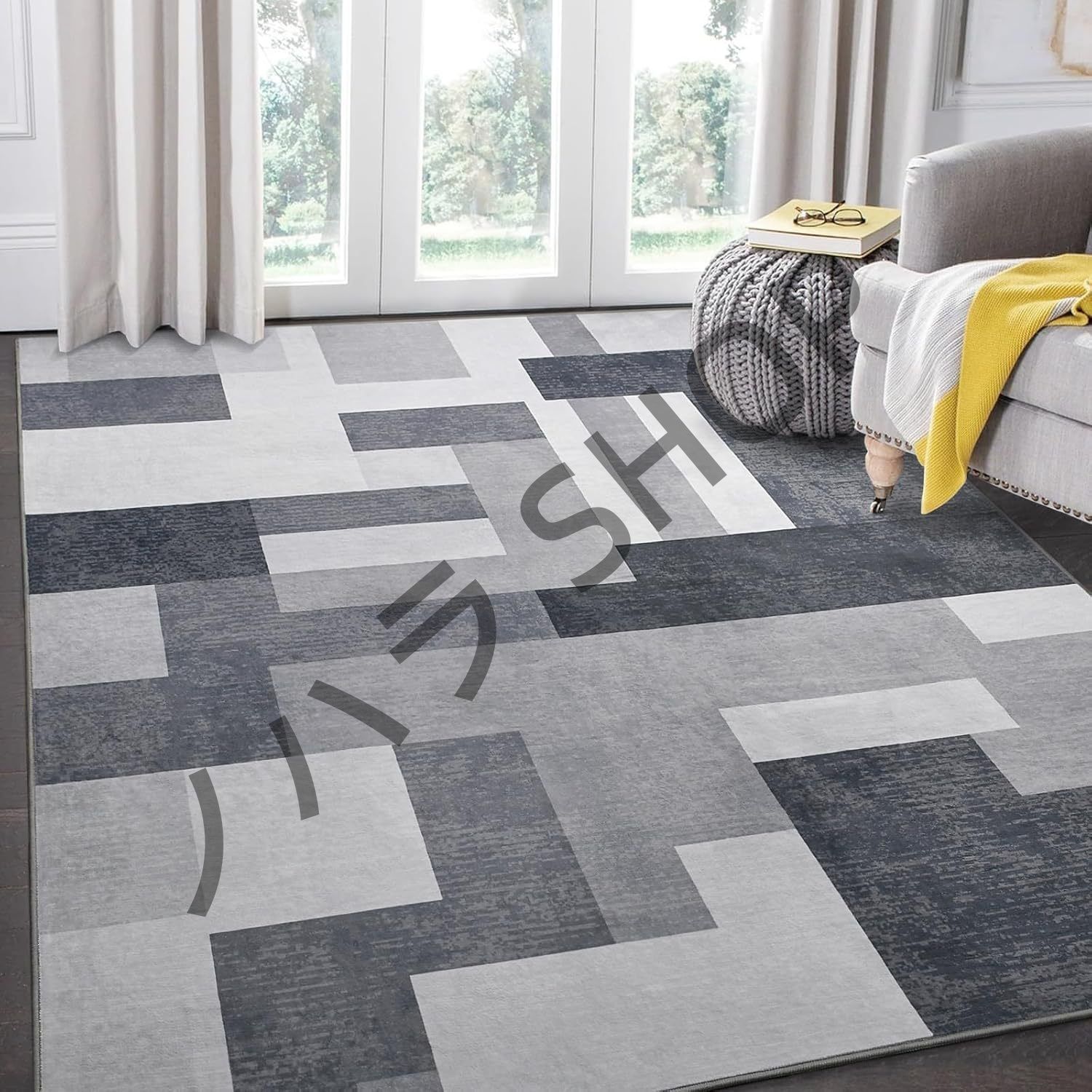 200*300cm/多機能使用/カーペット/滑り止め付き /ラグ マット /ベッドルーム リビングルーム 寝室の部屋 /マット/カーペット/ #E029