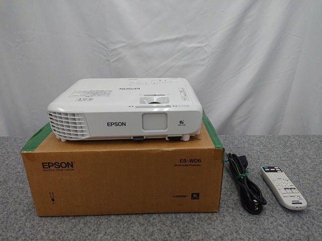 【未使用品】 エプソン EB-W06 ビジネスプロジェクター
