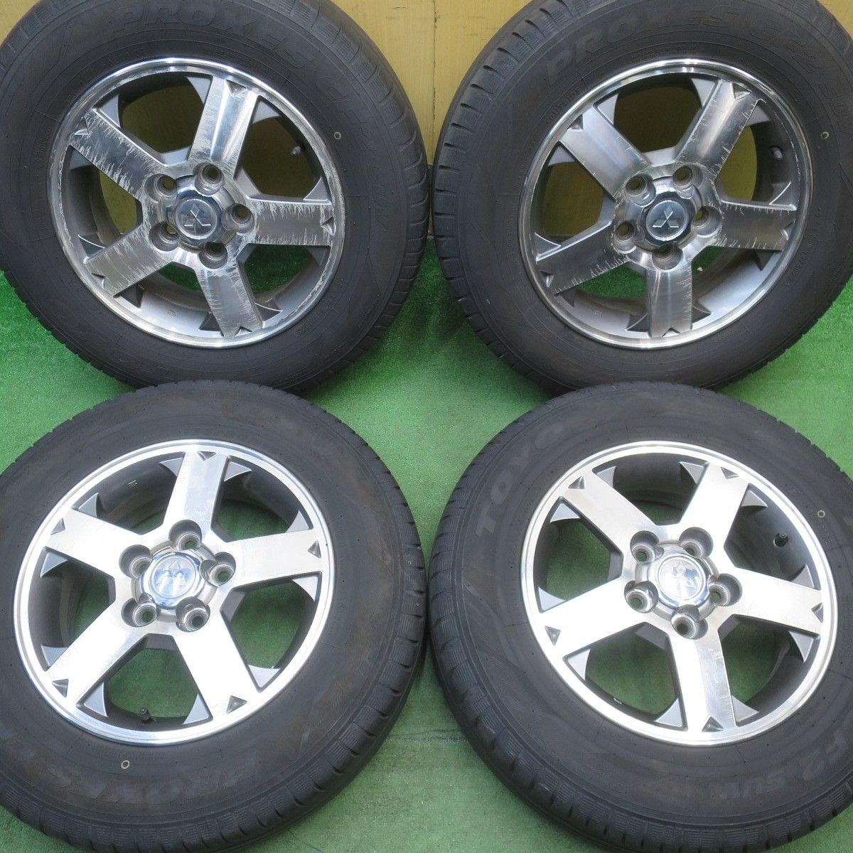 バリ溝！22年！8.5分★三菱 パジェロ ミニ 純正 175/80R15 トーヨー プロクセス CF2 SUV 15インチ PCD114.3/5H★6051509NJノ