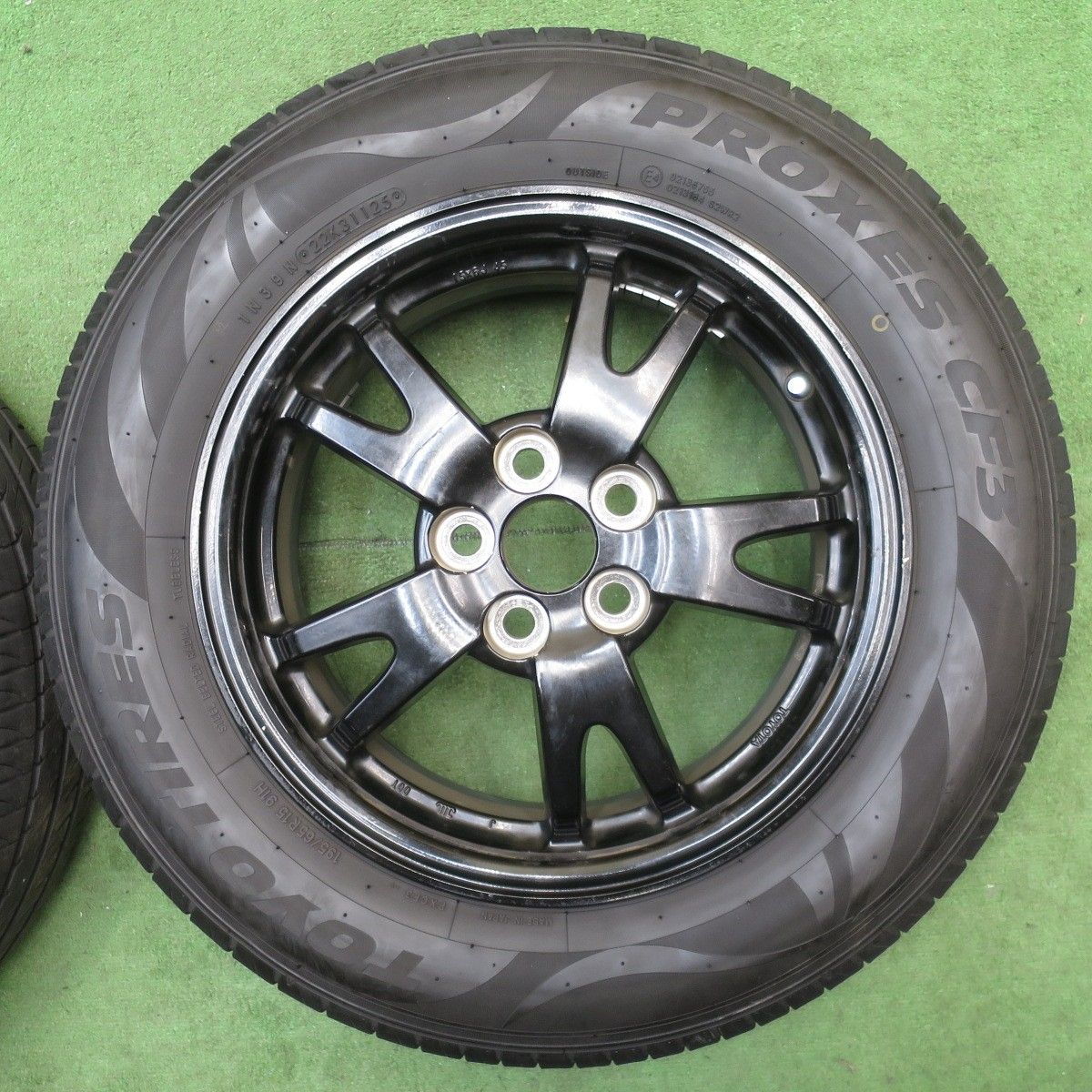 バリ溝！25年！9.5分☆トヨタ 30系 プリウス 純正 195/65R15 トーヨー
