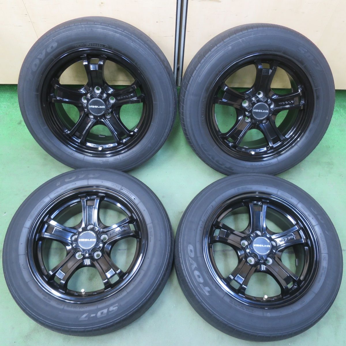 キレイ！付属品付き☆KEELER FORCE 205/60R16 トーヨー SD-7 キーラー 