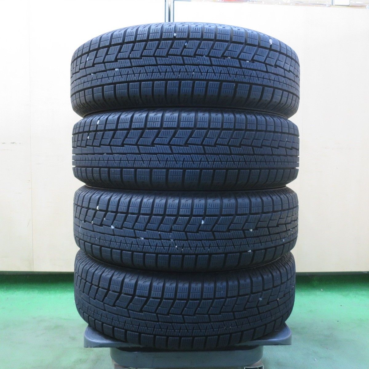 バリ溝！24年！9.5分以上☆スズキ ハスラー 純正 スチール 165/60R15