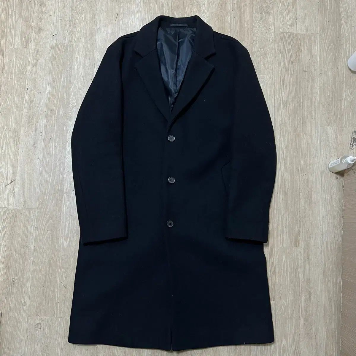GIORDANO ジョルダーノ メンズ スタンダード ウール Single コート L/100