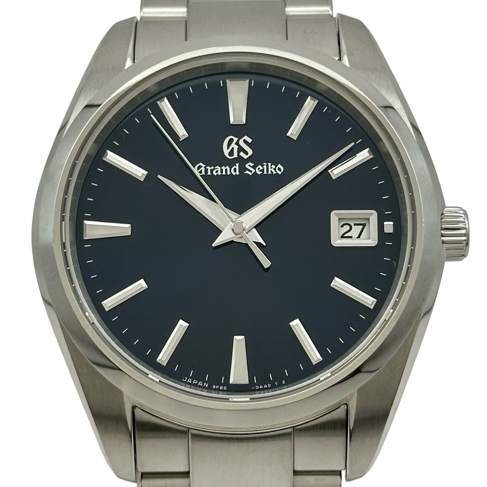 グランドセイコー Grand Seiko ヘリテージコレクション 9Fクォーツ SBGP013(9F85-0AC0) ネイビー ステンレススチール クオーツ メンズ 腕時計