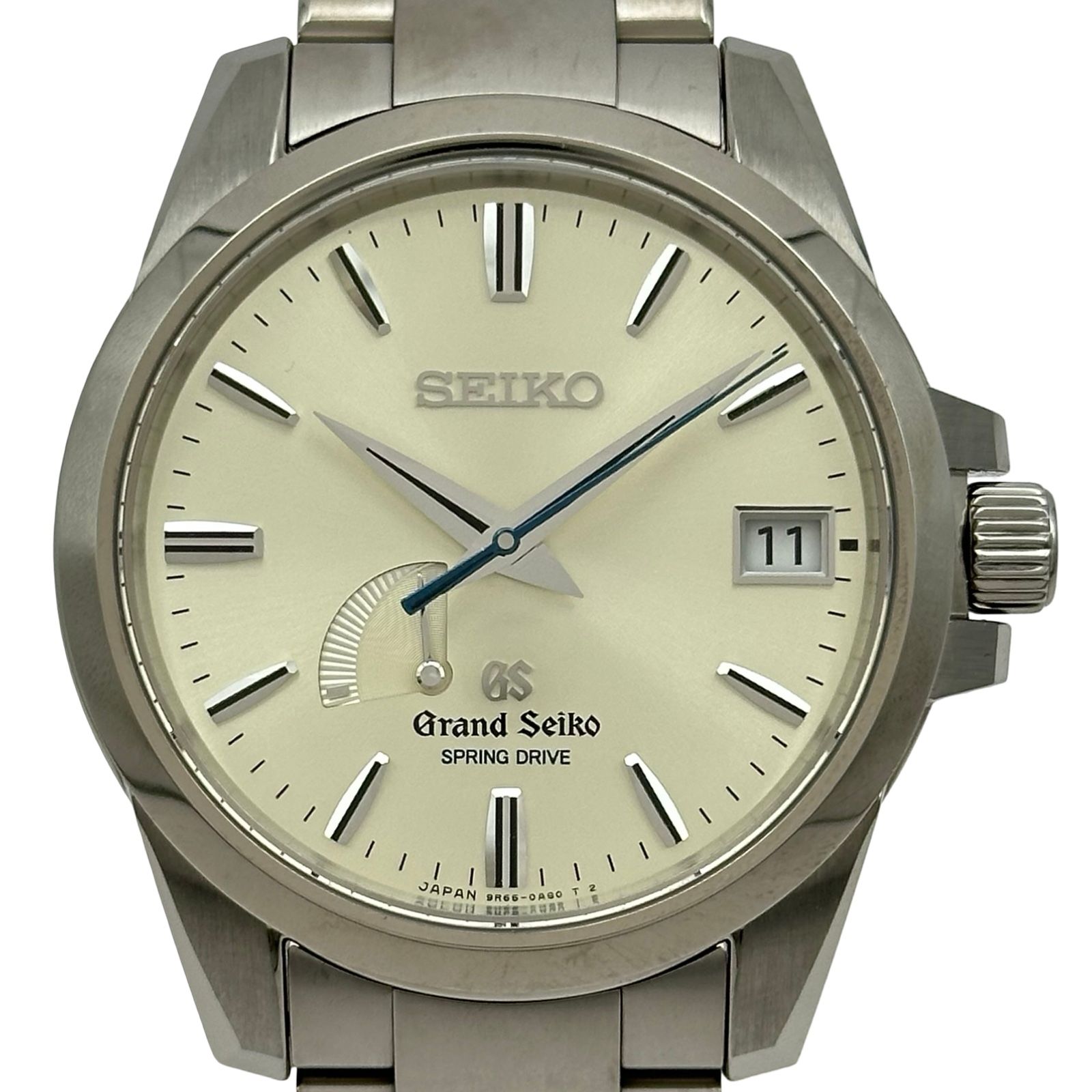 グランドセイコー Grand Seiko スプリングドライブ SBGA079(9R65-0BG0) シルバー チタン 自動巻き メンズ 腕時計