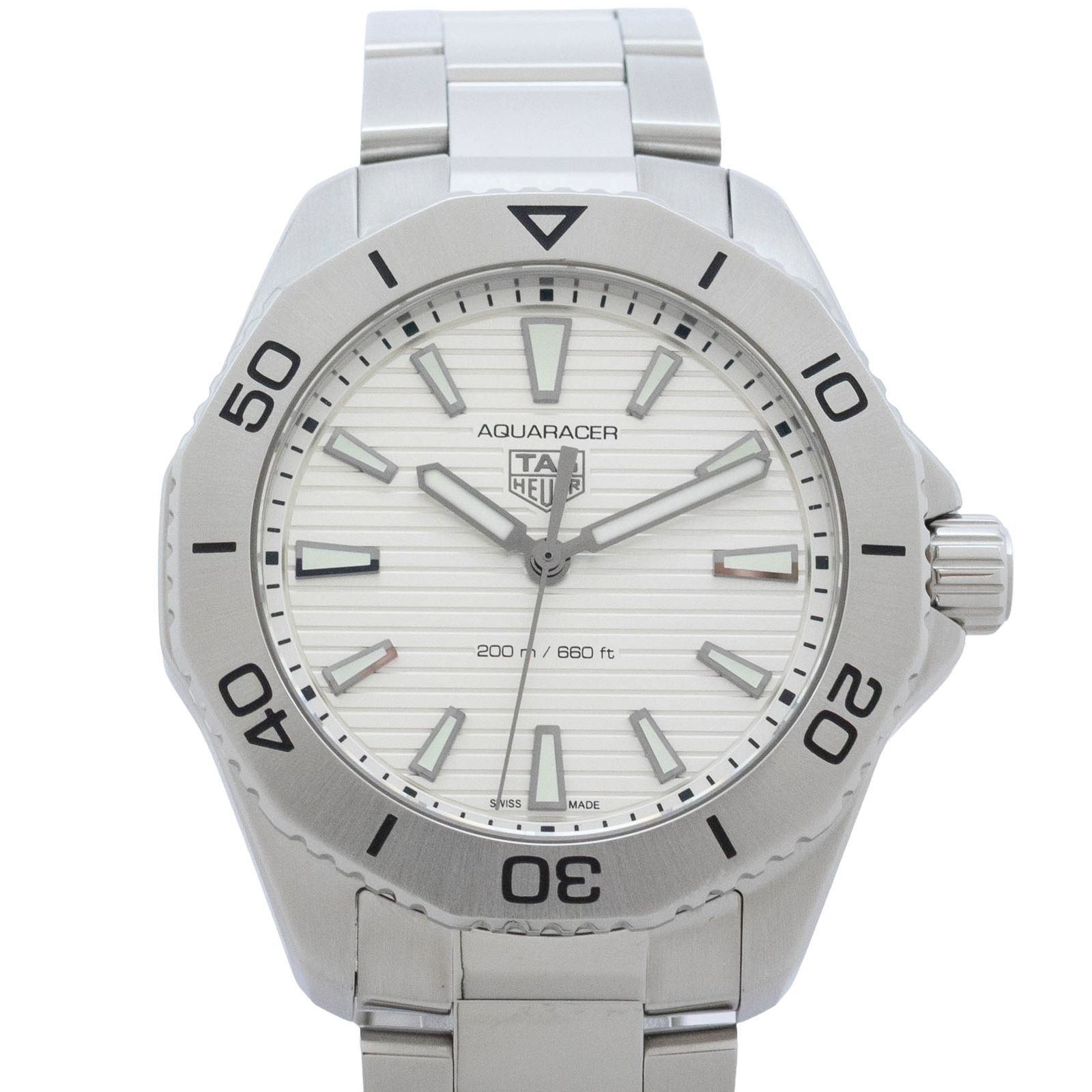 【箱・保証書付き】 タグホイヤー TAG HEUER アクアレーサー プロフェッショナル 200 WBP1111.BA0627 TAG Heuer Aquaracer クォーツ 腕時計 メンズ・ユニセックス シルバー