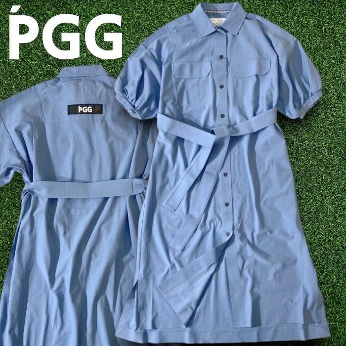 PGG by PEARLY GATES パーリーゲイツ ゴルフ 45D デニット 無地 マルチ