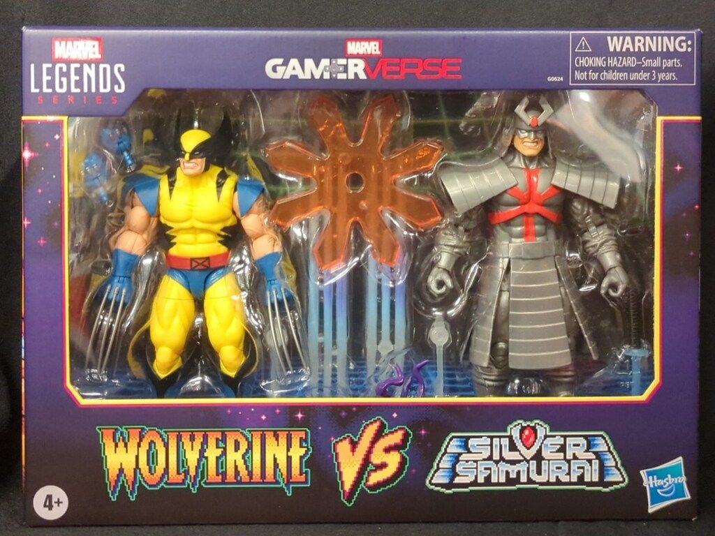 HASBRO GAMER VERSE WOLVERLINE VS SILVER SAMURAI