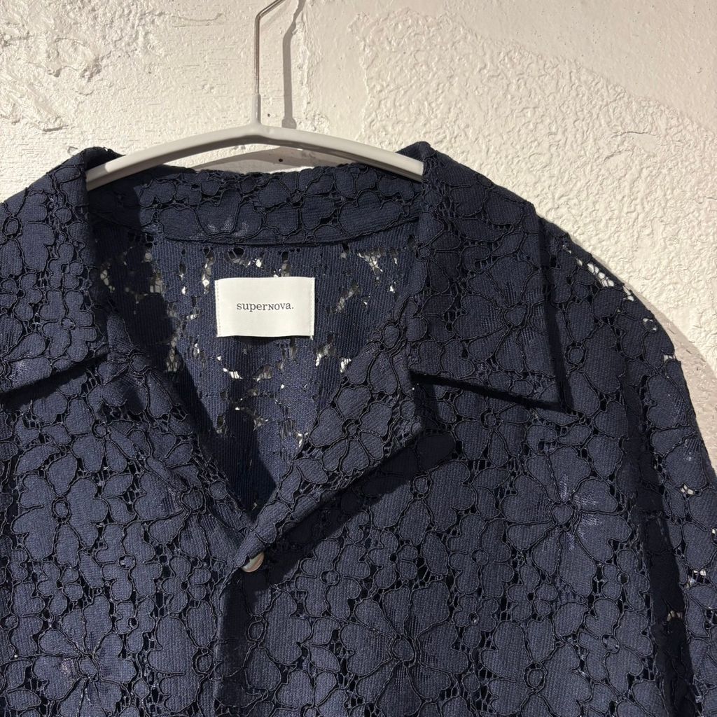 superNova スーパーノヴァ 24SS Aloha Shirt アロハシャツ ブルー系