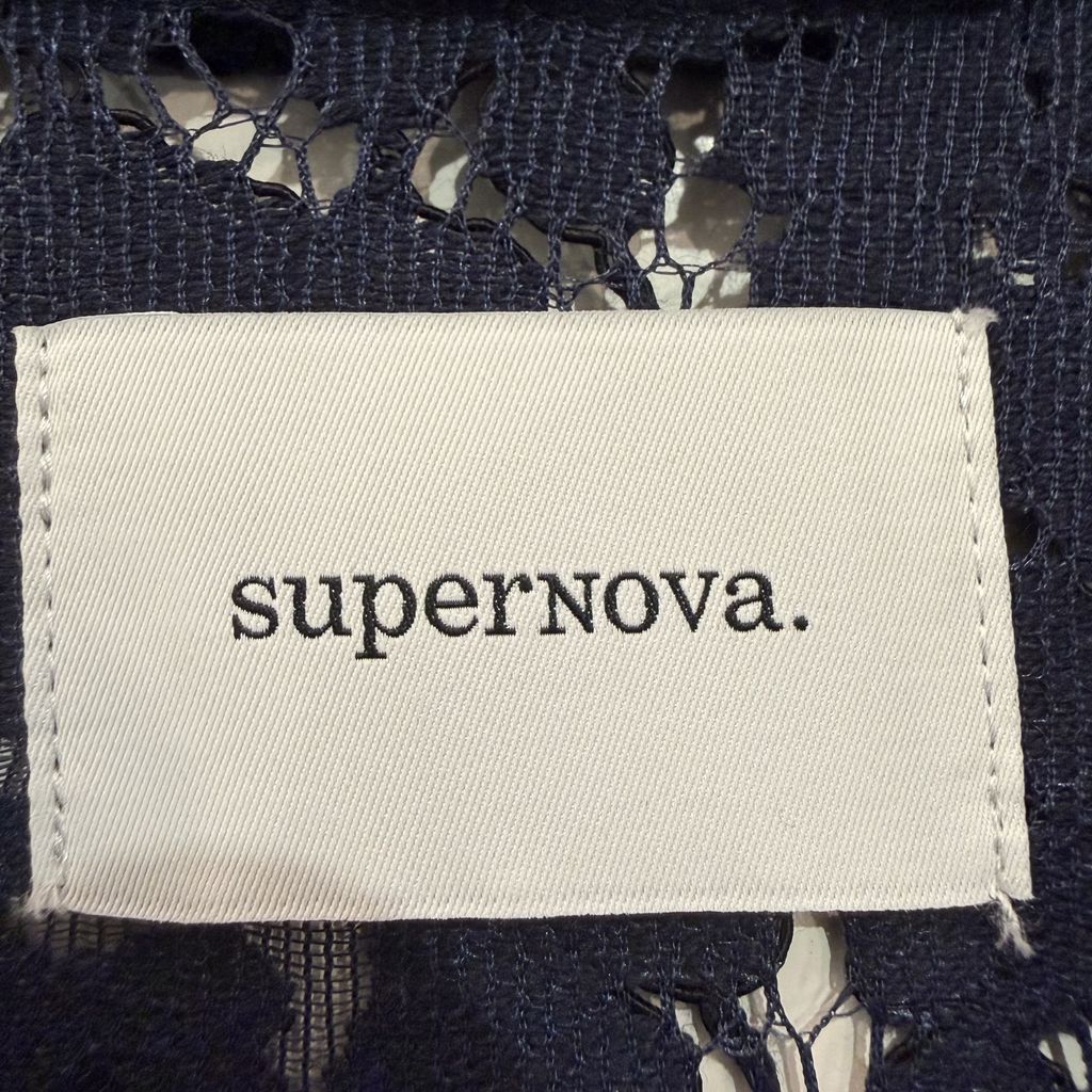 superNova スーパーノヴァ 24SS Aloha Shirt アロハシャツ ブルー系