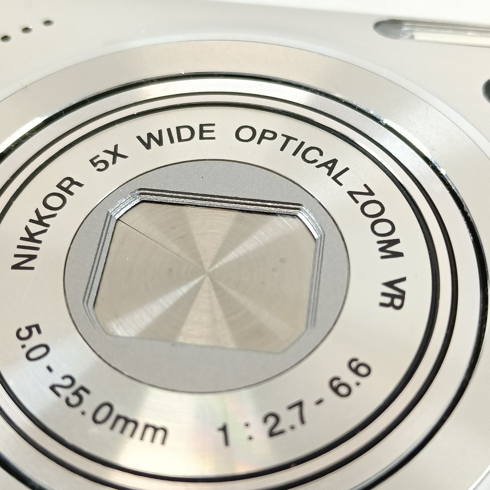 動作品 美品 Nikon COOLPIX S5100 シルバー 16GB SDカード付