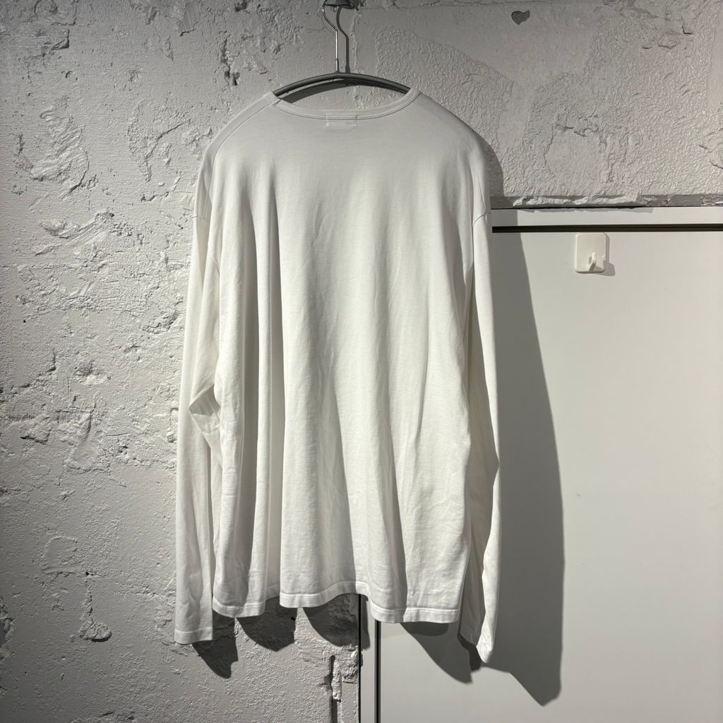 LAD MUSICIAN ラッドミュージシャン L/S Tee 長袖Tシャツ ホワイト