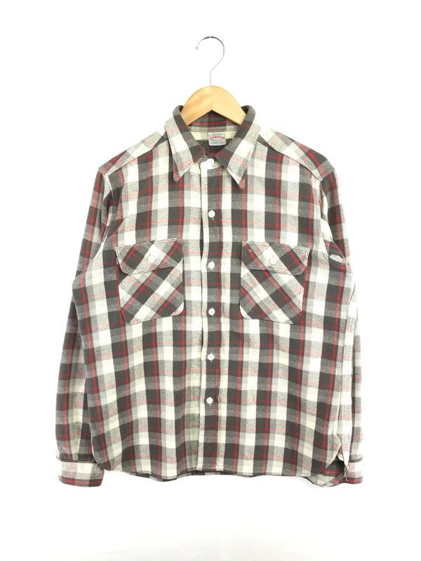 【中古品】 WAREHOUSE HEAVY FLANNEL SHIRT ヘビー フランネル シャツ 長袖 トップス 【145-260529-ki-17-tagh】