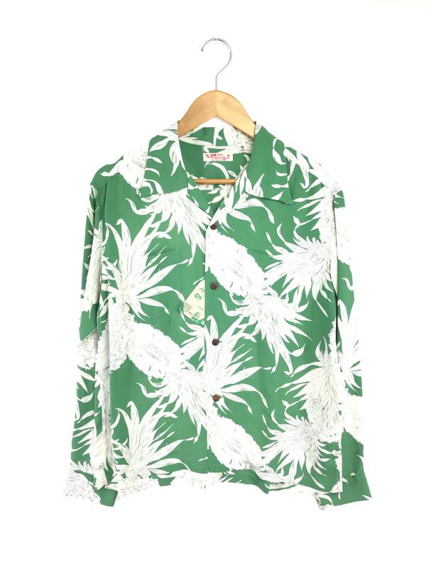 【中古美品】 SUNSURF RAYON L/S 2025SS ISLAND PINEAPPLE SS29403 レーヨン ロングスリーブ アイランド パイナップル 長袖 シャツ トップス 【145-260529-ki-18-tagh】
