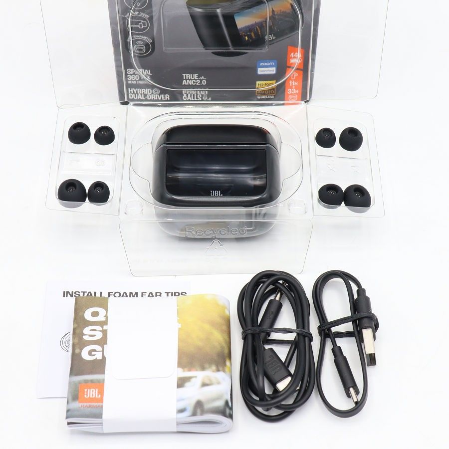 美品】JBL TOUR PRO 3 JBLTOURPRO3BLK ブラック 完全ワイヤレス