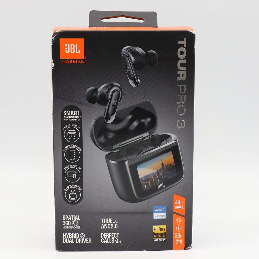 美品】JBL TOUR PRO 3 JBLTOURPRO3BLK ブラック 完全ワイヤレス