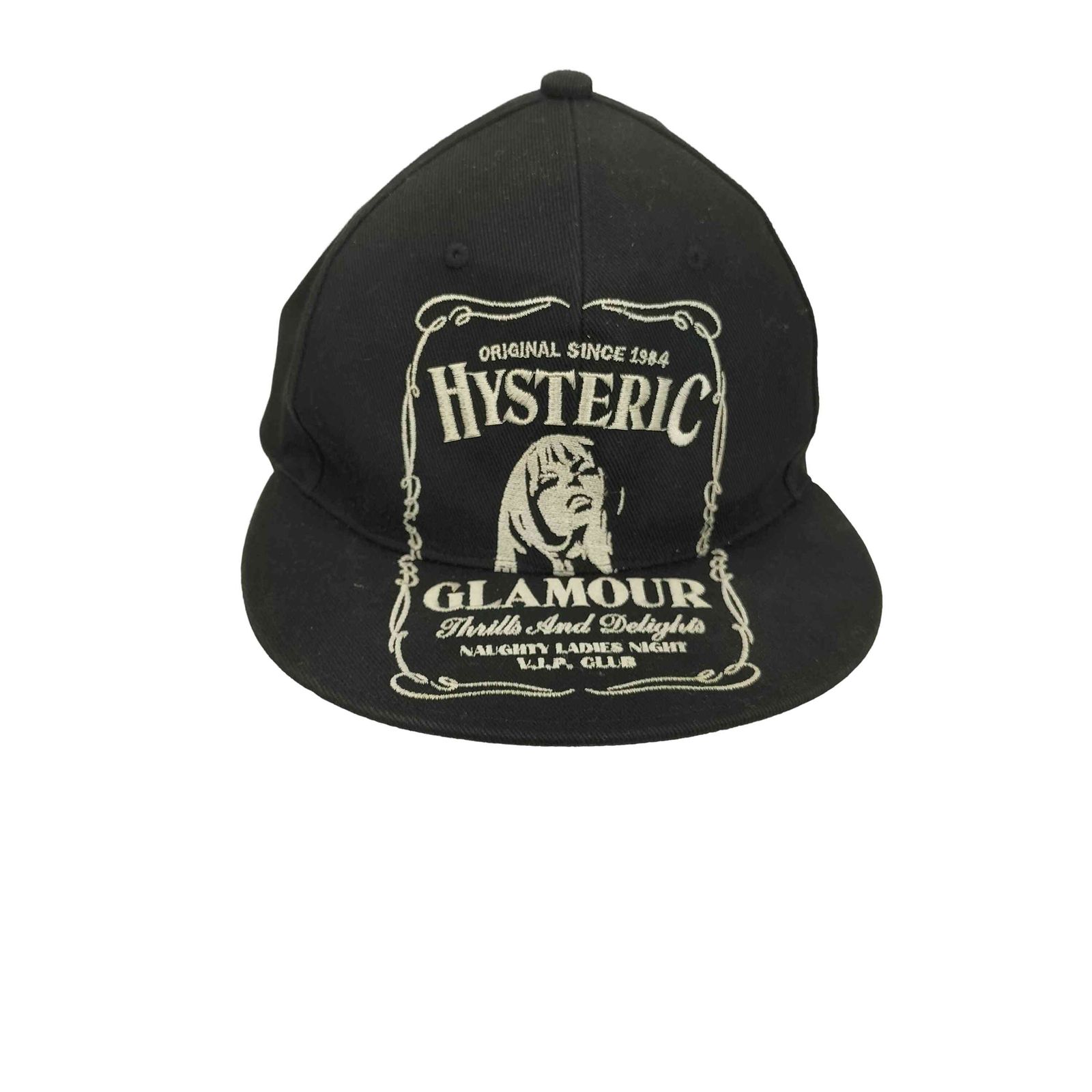 ヒステリックグラマー HYSTERIC GLAMOUR HYS WHISKY刺繍 キャップ 