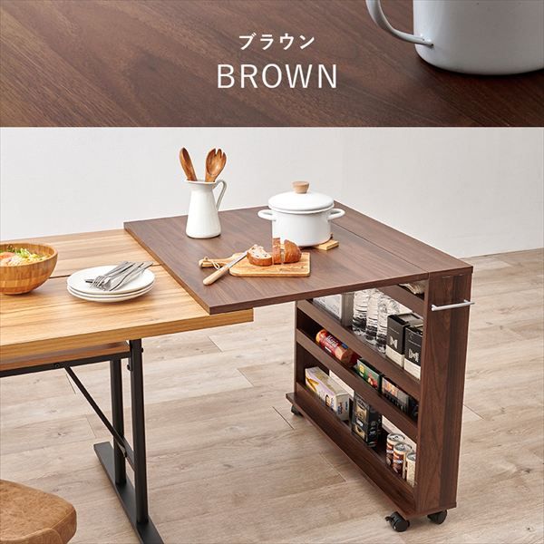 コメリ キッチンカウンター 高さ80cm 作業台 折りたたみ キッチン作業