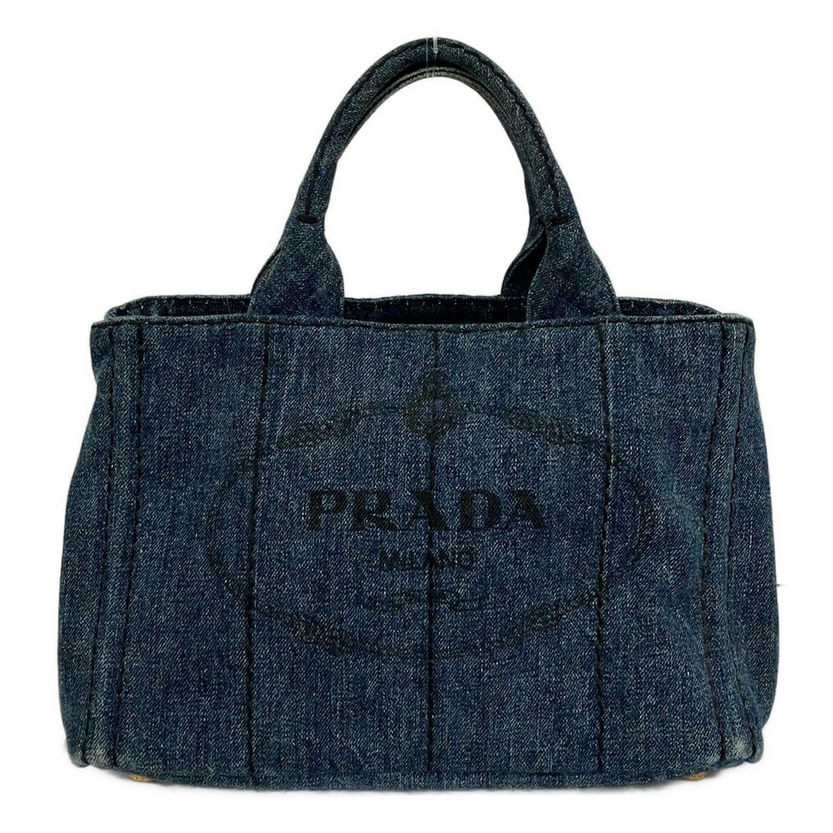 PRADA(プラダ) トートバッグ CANAPA B2439G ネイビー