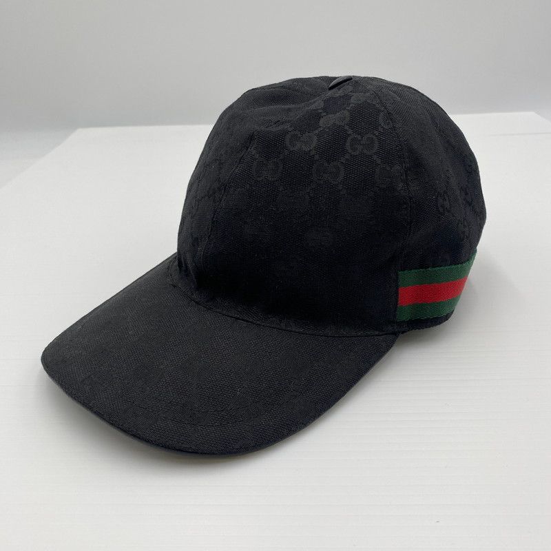 【中古品】 GUCCI グッチ GG BASEBALL CAP 200035 GGキャンバス ベースボールキャップ 帽子 【182-260529-ks-09-tei】