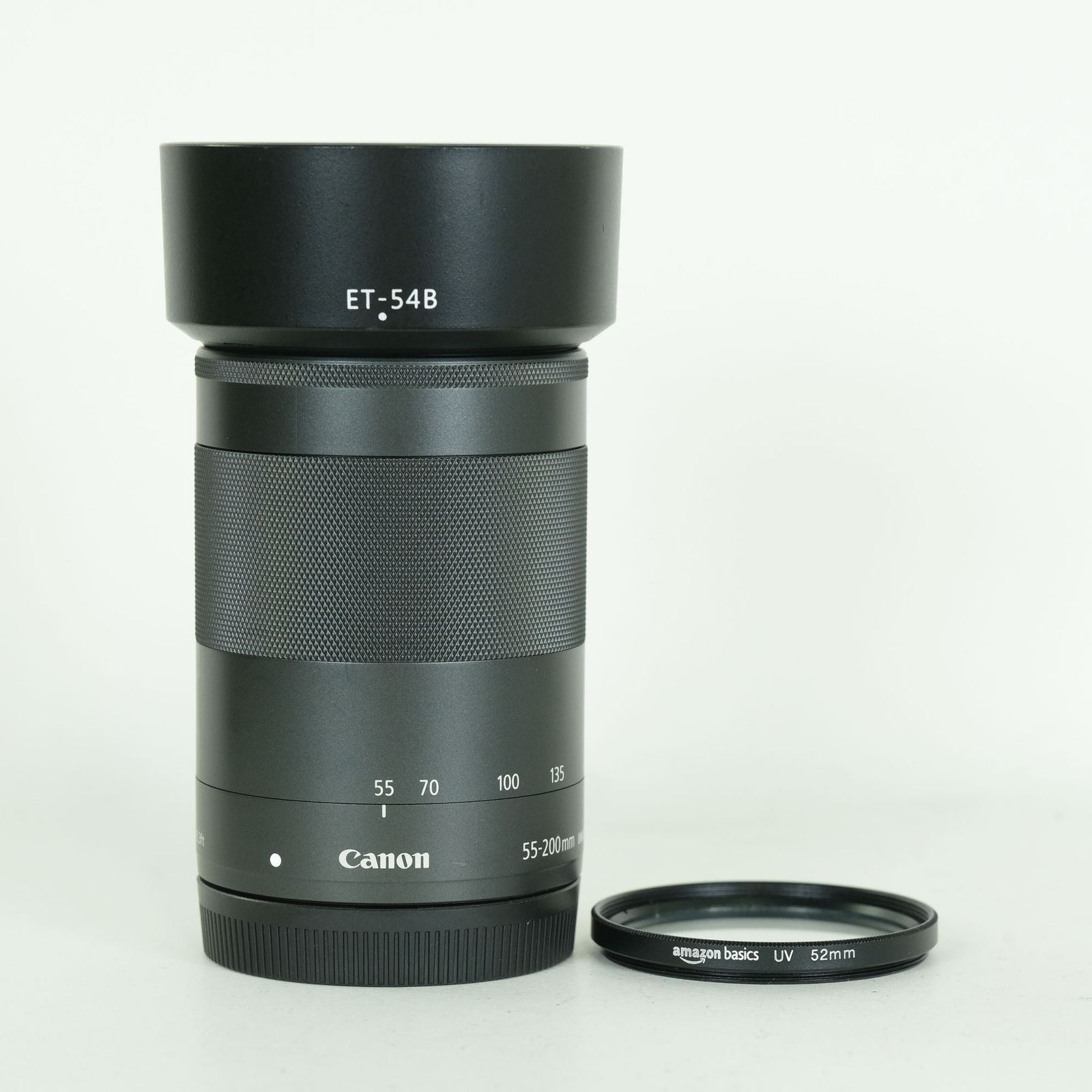 [美品 | フード・フィルター付] Canon EF-M55-200mm F4.5-6.3 IS STM | Canon EF-Mマウント