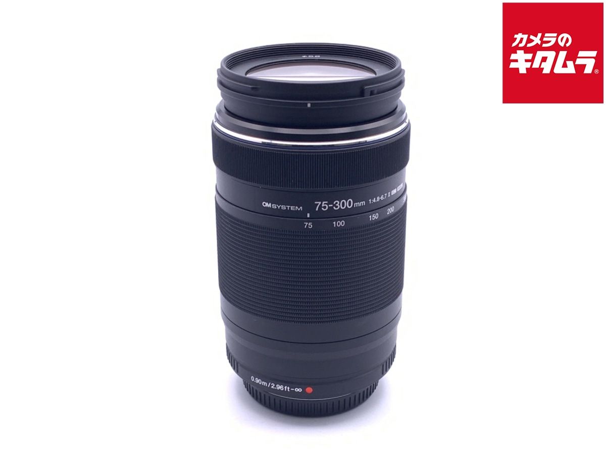 【中古】 【並品】 OM SYSTEM M.ZUIKO DIGITAL ED 75-300mm F4.8-6.7 II