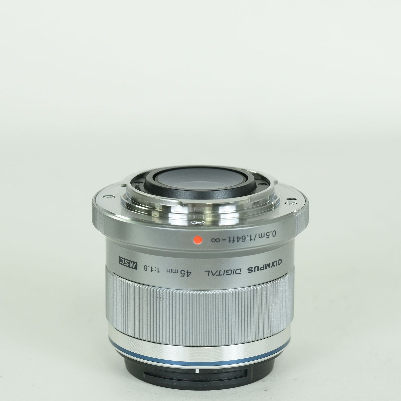 良品] OLYMPUS M.ZUIKO DIGITAL 45mm F1.8 [シルバー] | マイクロ