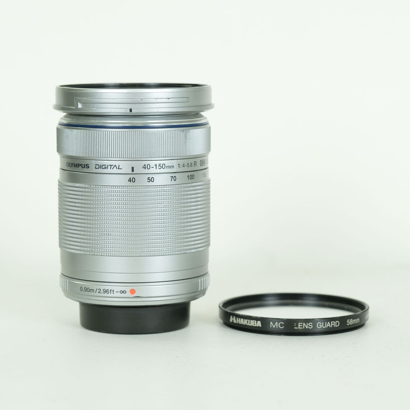 [並品 | フィルター付] OLYMPUS M.ZUIKO DIGITAL ED 40-150mm F4.0-5.6 R [シルバー] | マイクロフォーサーズマウント