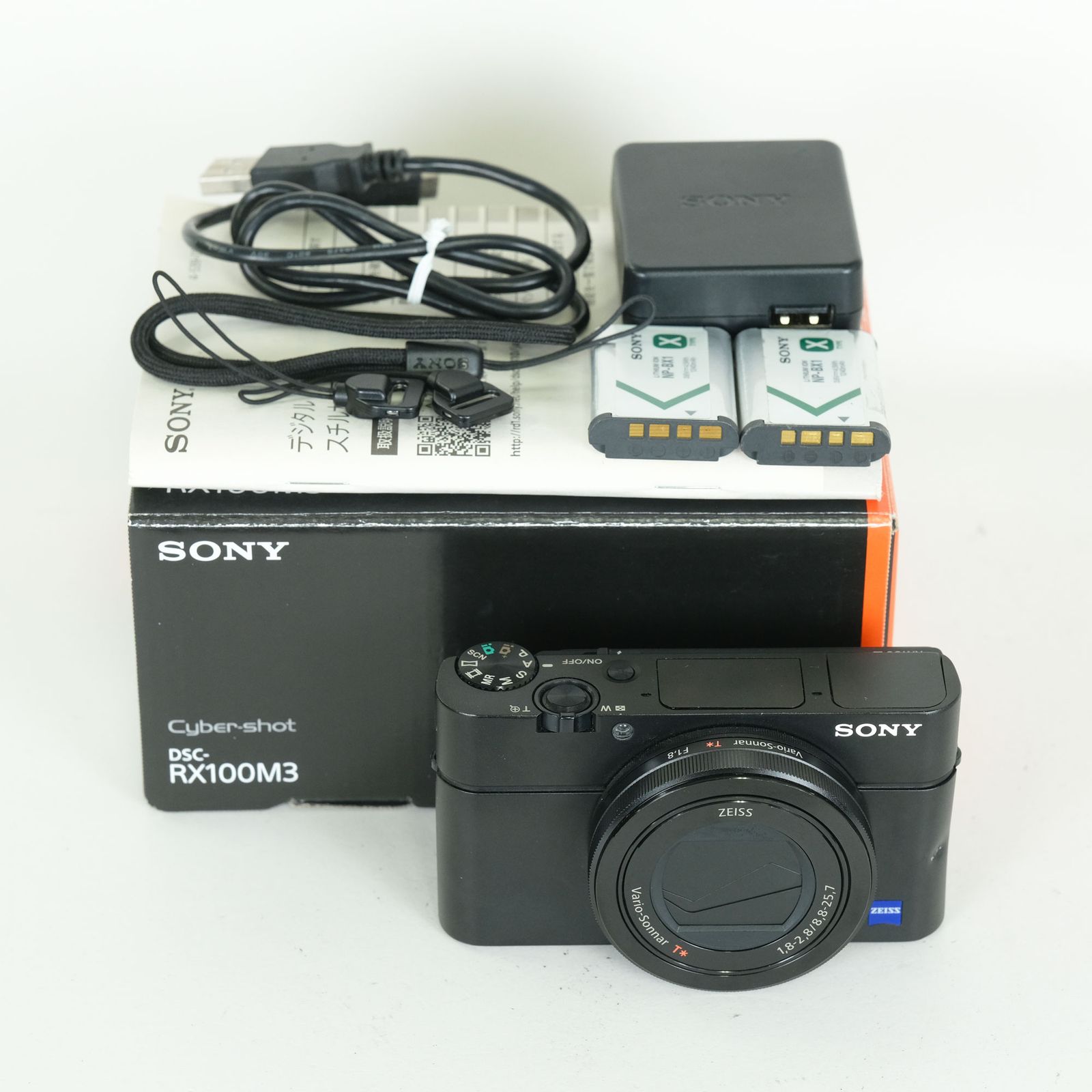 桐*ず様 SONY サイバーショットカメラ　バッテリー2個 並品 | バッテリー2個付] SONY Cyber-shot DSC-RX100M3 | コンパクト