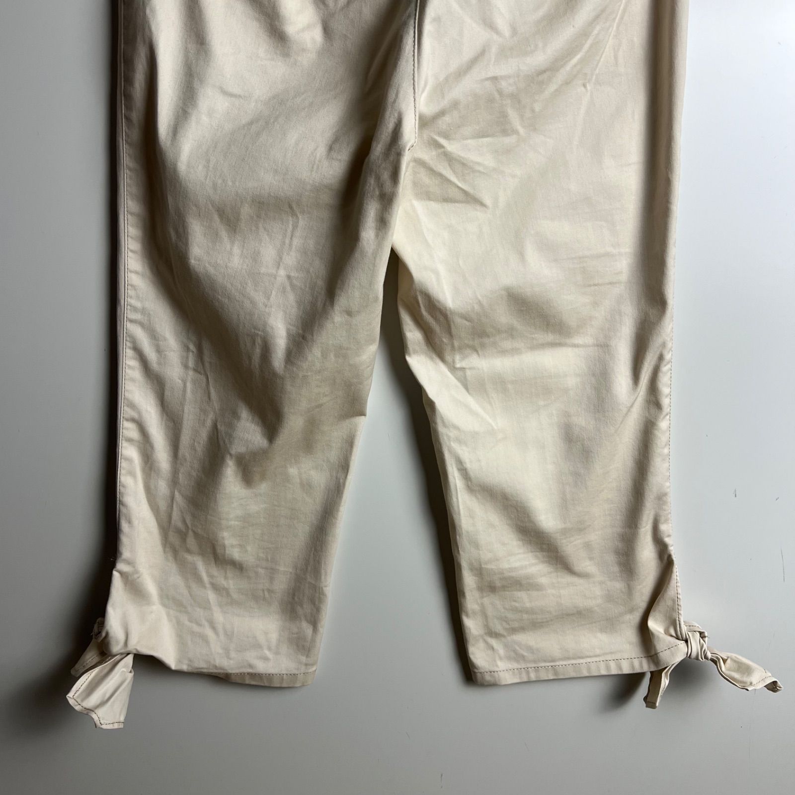 BURBERRY BLUE LABEL 00s y2k archive ribbon capri pants 36