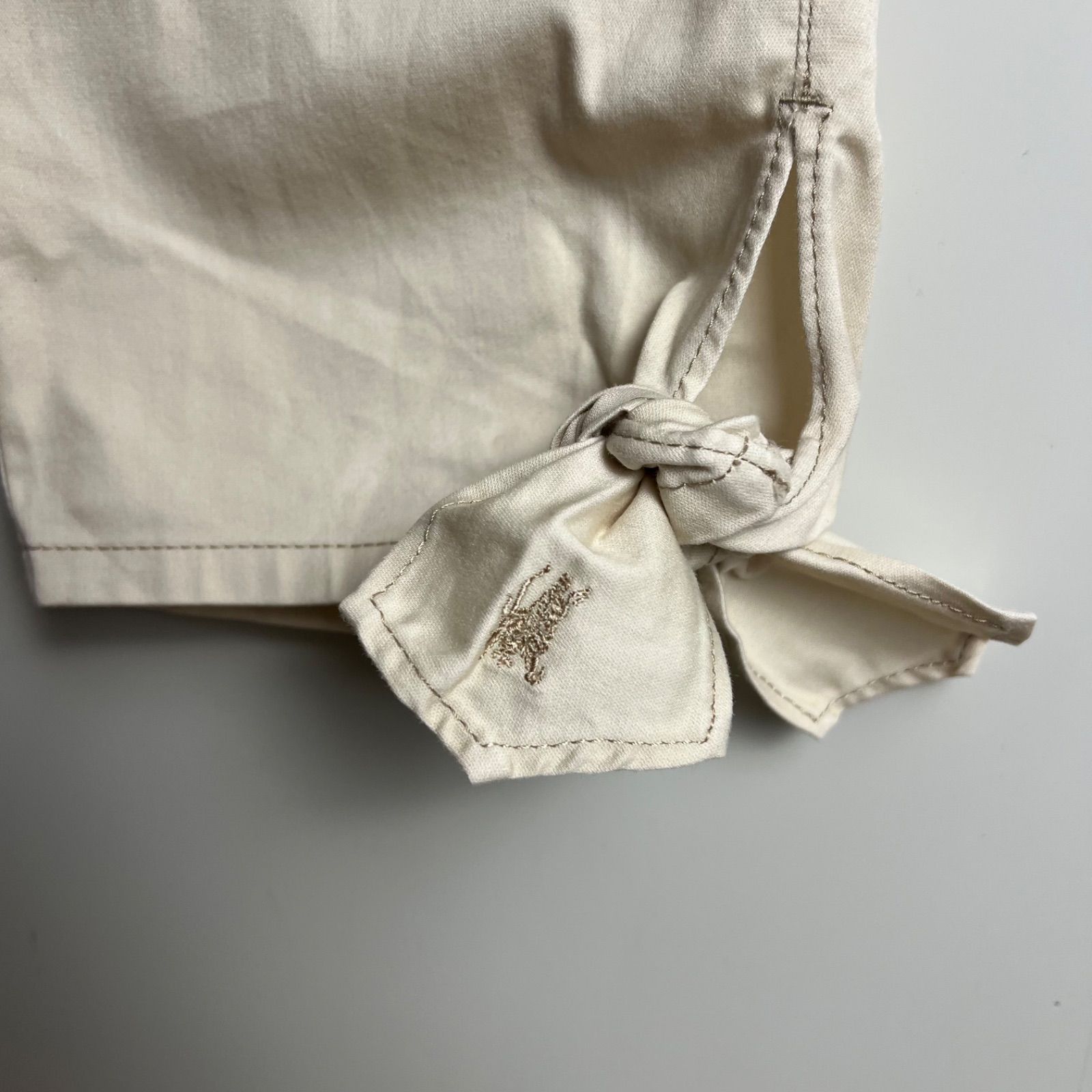 BURBERRY BLUE LABEL 00s y2k archive ribbon capri pants 36
