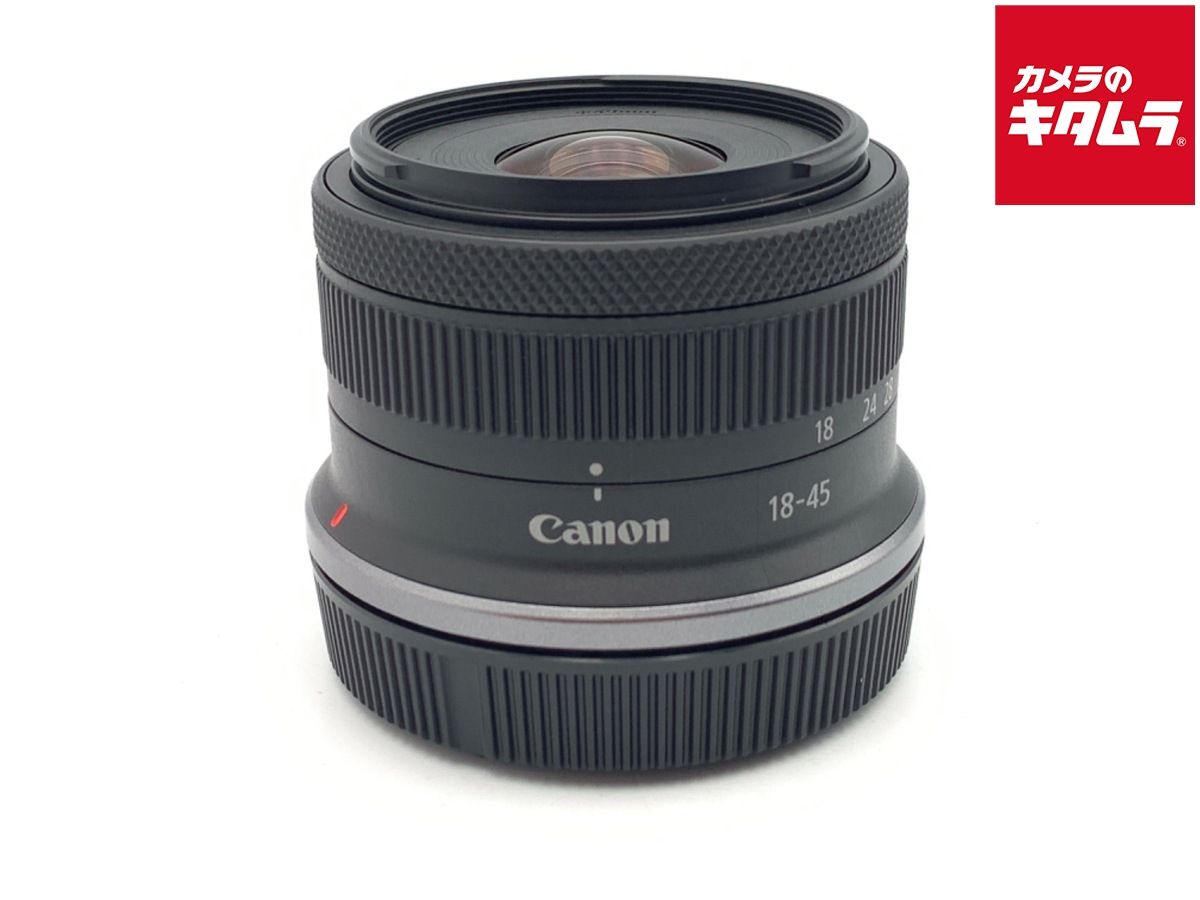 【中古】 【良品】 キヤノン RF-S18-45mm F4.5-6.3 IS STM 8,666円
