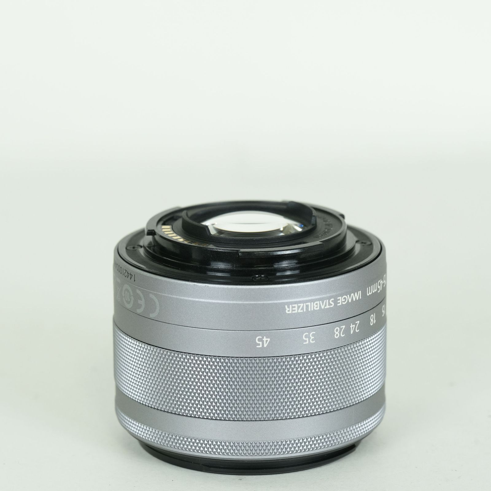 美品 | フィルター付] Canon EF-M15-45mm F3.5-6.3 IS STM [シルバー