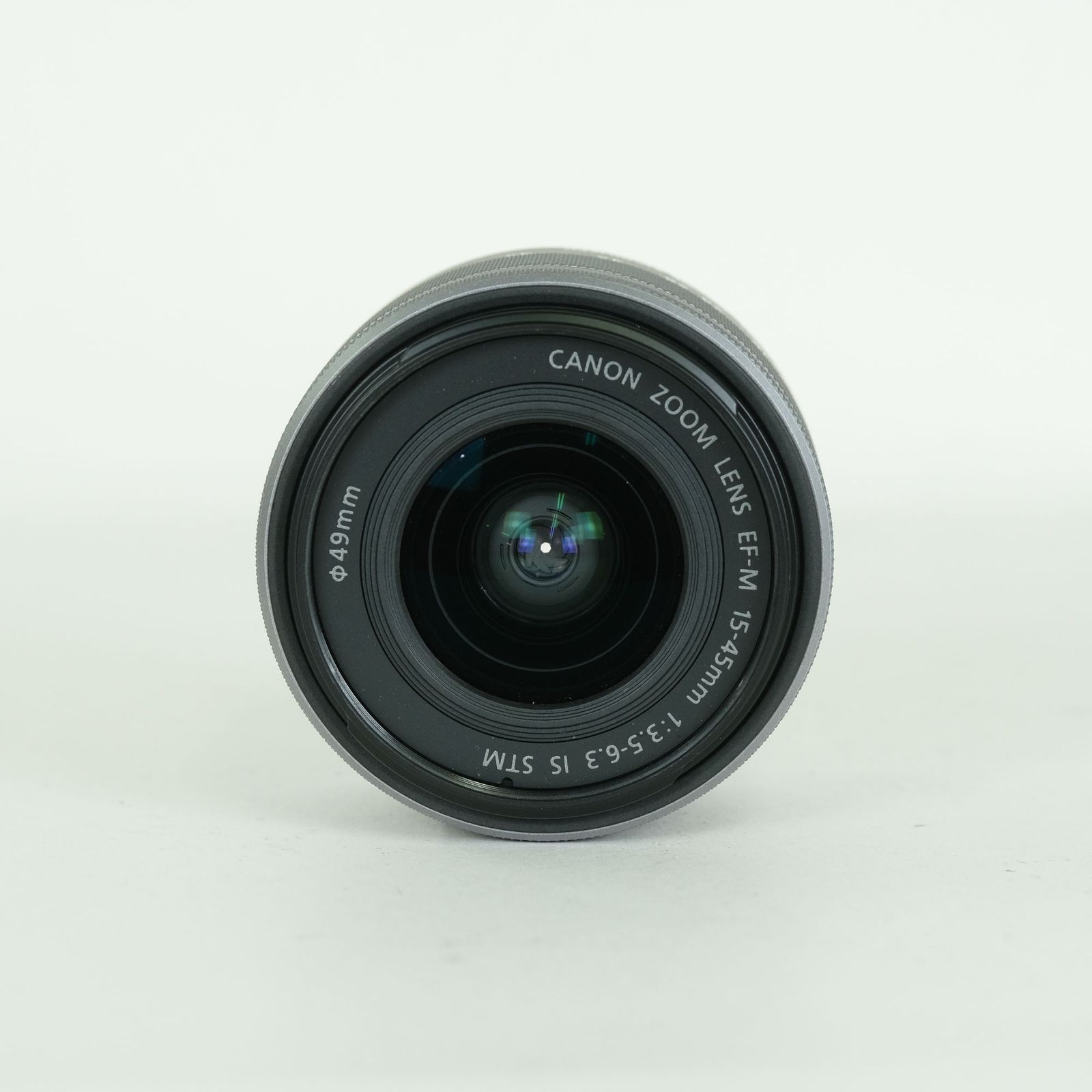 美品 | フィルター付] Canon EF-M15-45mm F3.5-6.3 IS STM [シルバー 