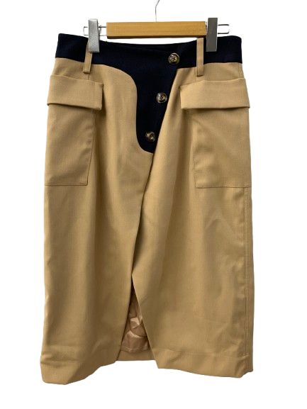 バウムウンドヘルガーデン BAUM UND PFERDGARTEN スリットスカート スカート ベージュ 38サイズ 201LB-138 7,425円