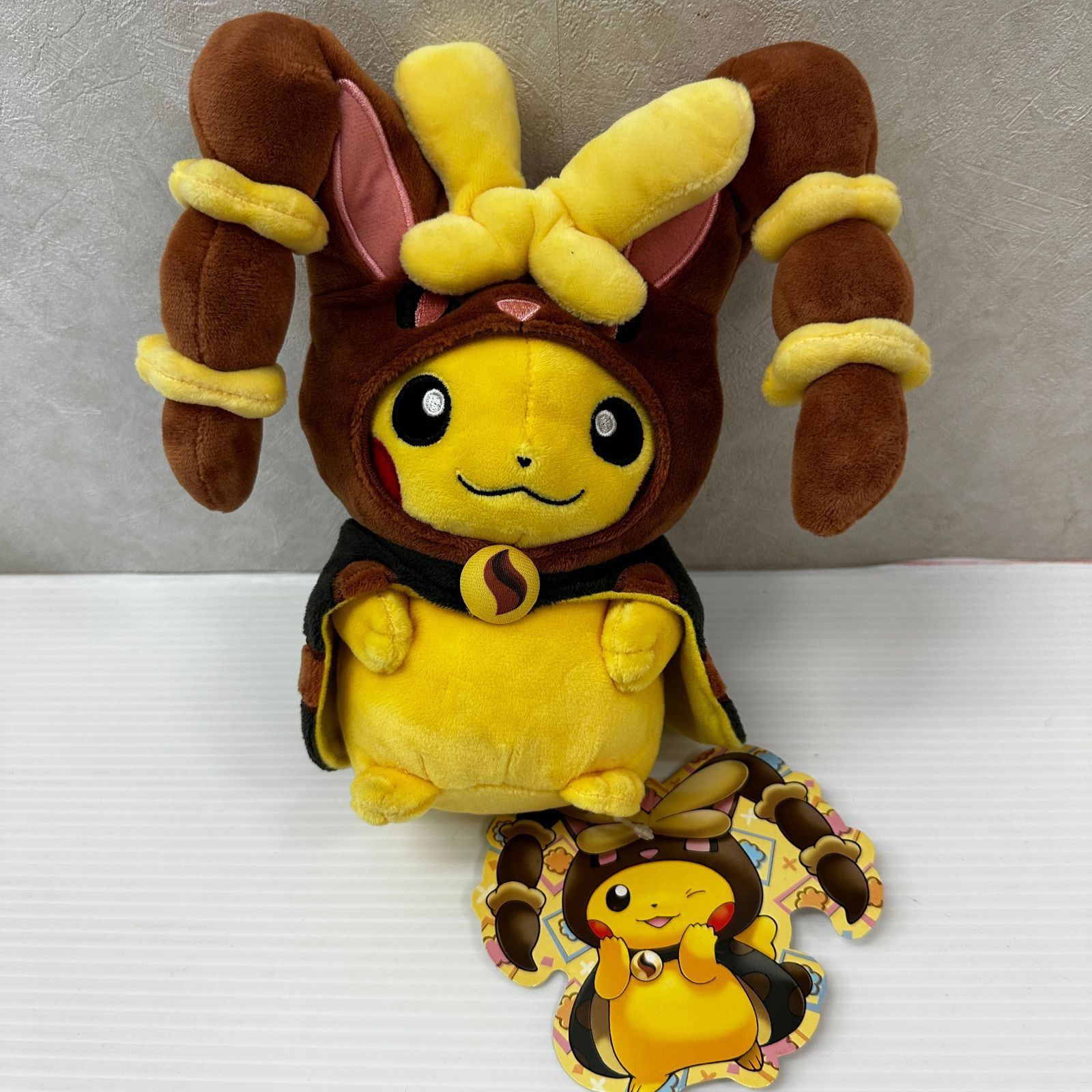 中古 ポンチョを着たピカチュウ ぬいぐるみ まとめ売り △ポケモン ポンチョを着たピカチュウ 団員ごっこピカチュウ 他