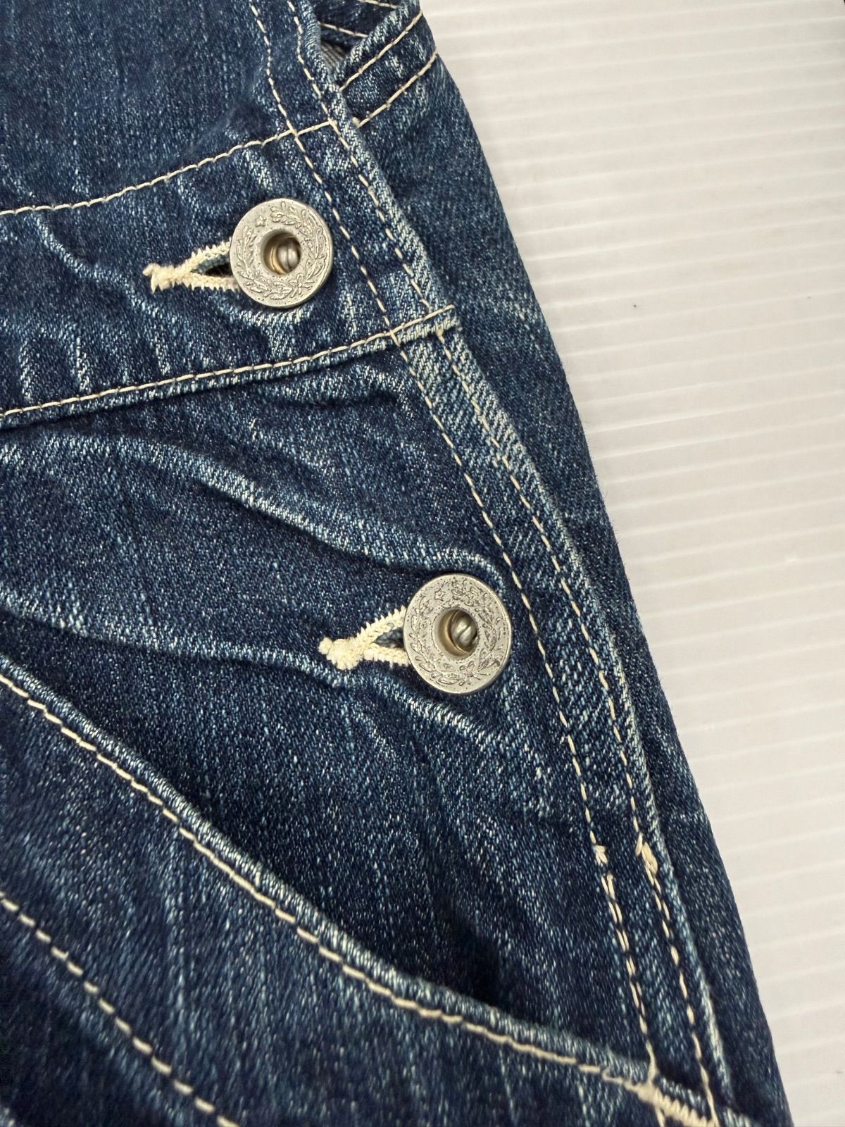 EVISU エヴィス オーバーオール 赤文字タグ サロペット カモメペイント