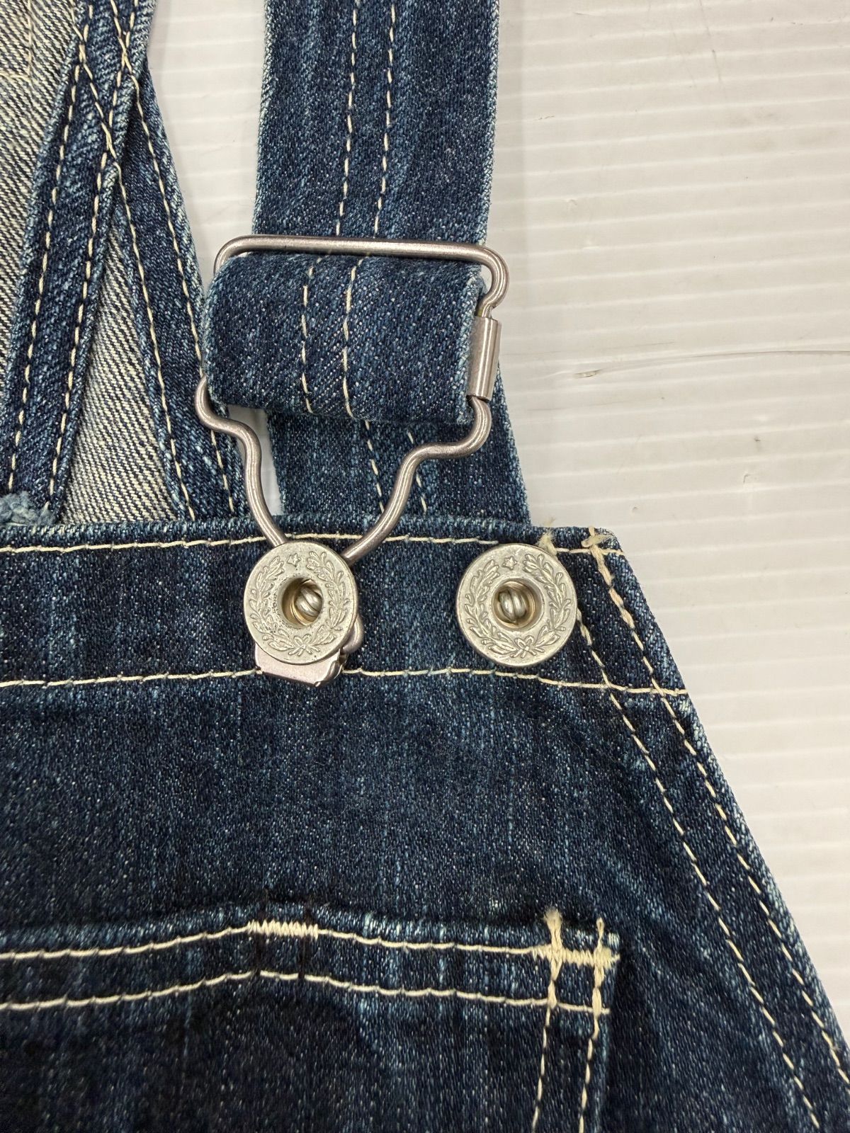 EVISU エヴィス オーバーオール 赤文字タグ サロペット カモメペイント