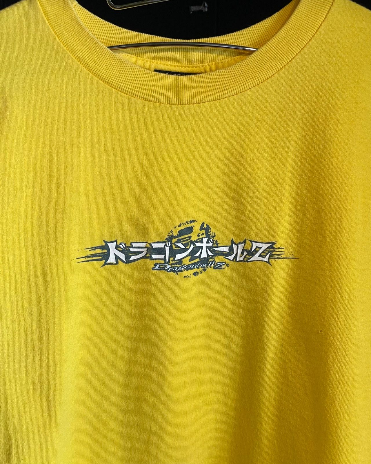 Dragon Ball Z ©2001 print T-shirt (FUNimation / Olaes Design, yellow, M) 2