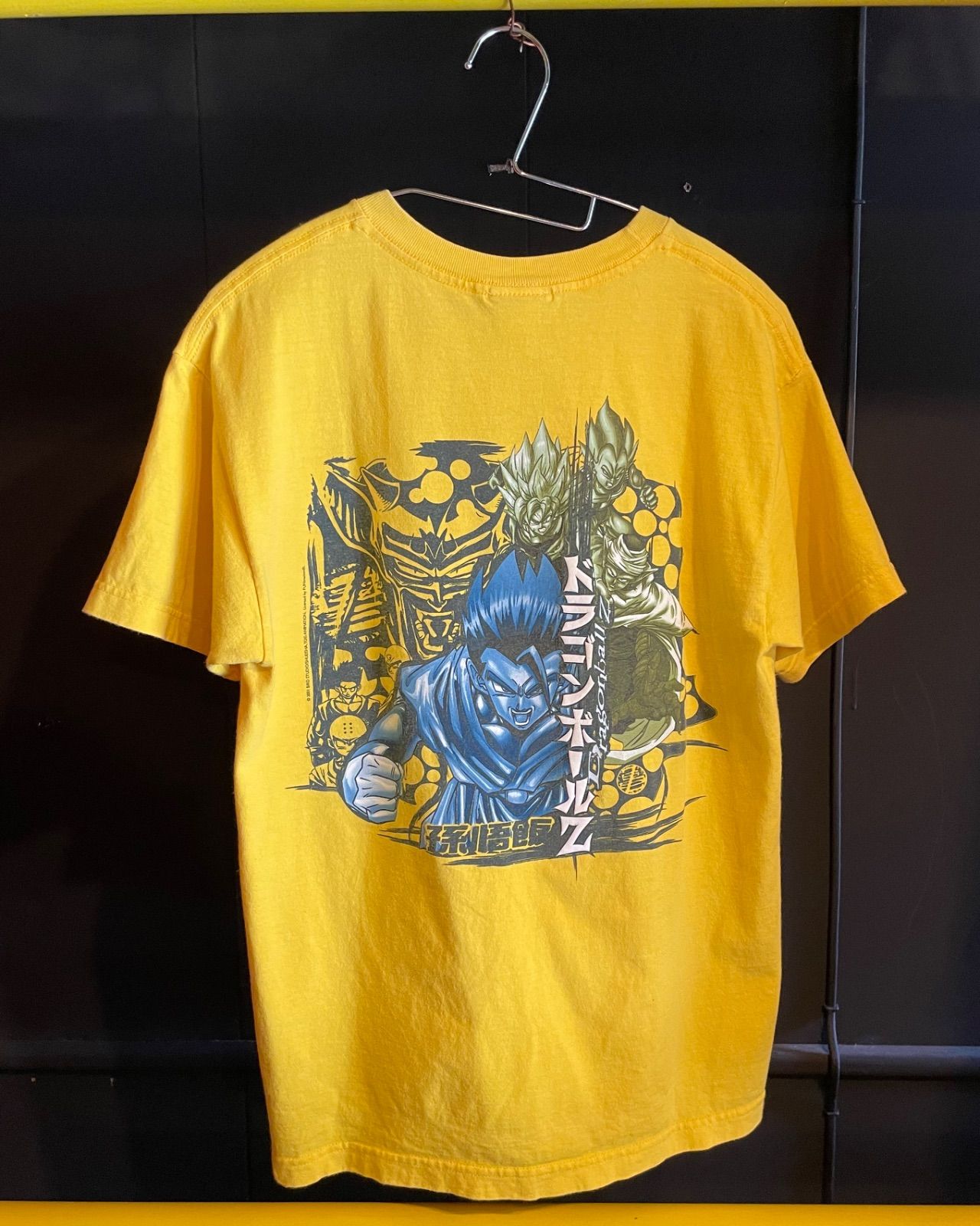 Dragon Ball Z ©2001 print T-shirt (FUNimation / Olaes Design, yellow, M) 6