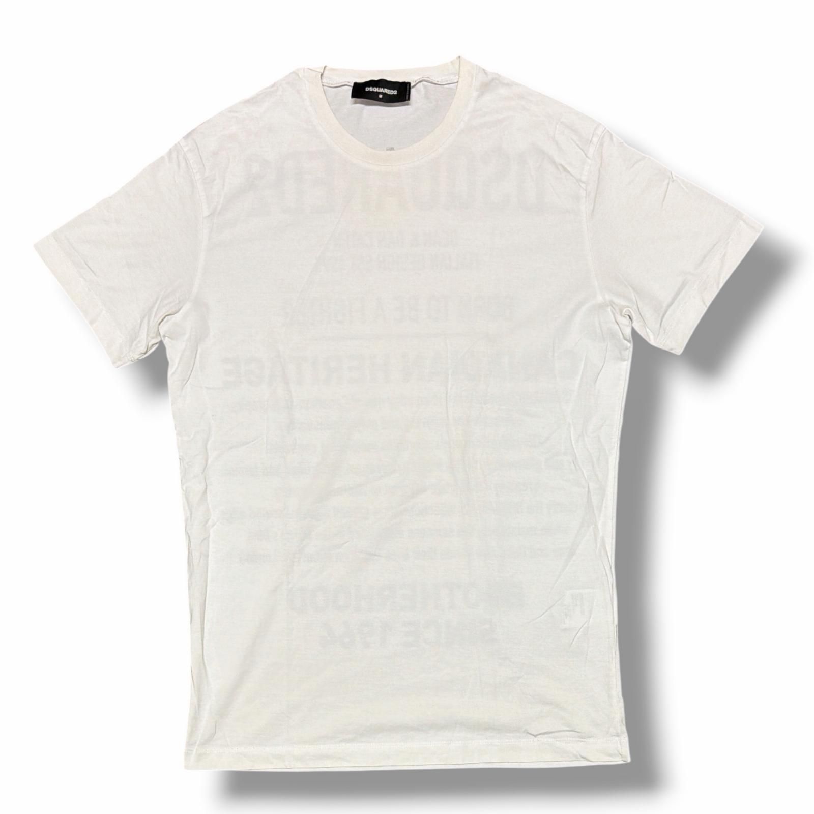 DSQUARED2 バックプリントTシャツ 半袖カットソー ディースクエアード 
