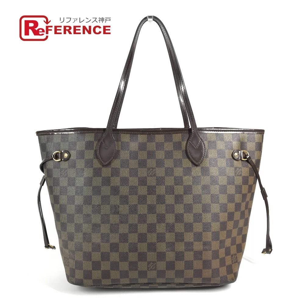 LOUIS VUITTON ルイヴィトン トートバッグ ネヴァーフルMM ネヴァーフル MM N51105 ダミエキャンバス エベヌ ブラウン